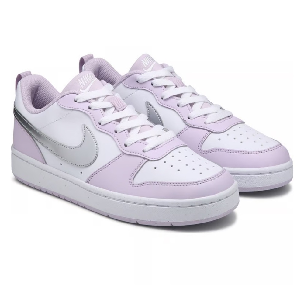 KIDS' NIKE BIG KID COURT BOROUGH LOW RECRAFT SNEAKERS